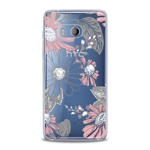 Lex Altern Floral Printed Pattern HTC Case