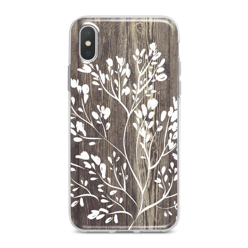 Lex Altern White Tree Pattern Phone Case for your iPhone & Android phone.