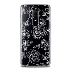 Lex Altern White Roses Print OnePlus Case