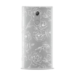 Lex Altern TPU Silicone Sony Xperia Case White Roses Print