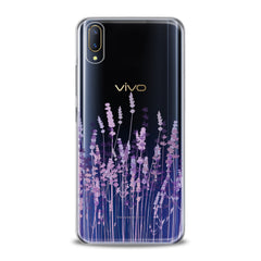 Lex Altern TPU Silicone VIVO Case Cute Lavender Blossom