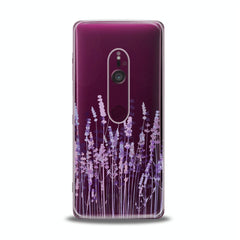 Lex Altern TPU Silicone Sony Xperia Case Cute Lavender Blossom