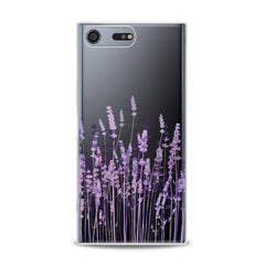 Lex Altern TPU Silicone Sony Xperia Case Cute Lavender Blossom