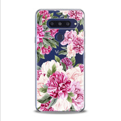 Lex Altern TPU Silicone LG Case Awesome Peonies Pattern