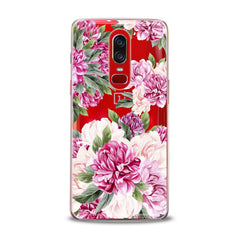 Lex Altern TPU Silicone OnePlus Case Awesome Peonies Pattern