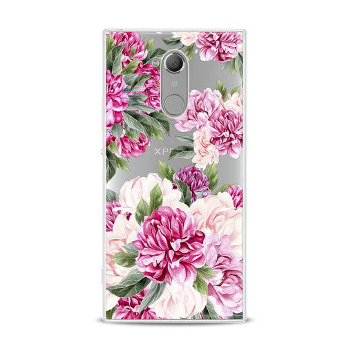 Lex Altern Awesome Peonies Pattern Sony Xperia Case