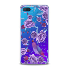 Lex Altern TPU Silicone Xiaomi Redmi Mi Case Nice Purple Plants