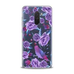 Lex Altern TPU Silicone Xiaomi Redmi Mi Case Nice Purple Plants