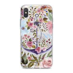 Lex Altern Beautiful Floral Anchor Phone Case for your iPhone & Android phone.