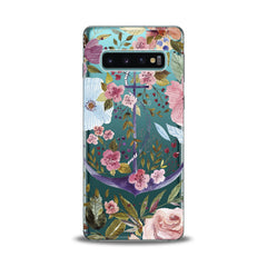Lex Altern TPU Silicone Samsung Galaxy Case Beautiful Floral Anchor