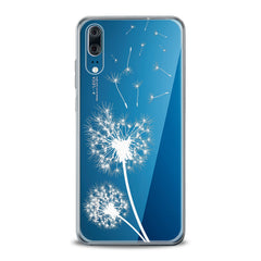 Lex Altern TPU Silicone Huawei Honor Case White Dandelion
