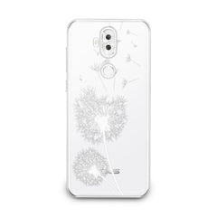 Lex Altern TPU Silicone Asus Zenfone Case White Dandelion