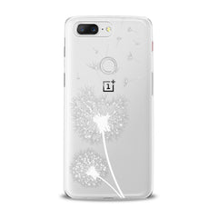Lex Altern TPU Silicone OnePlus Case White Dandelion