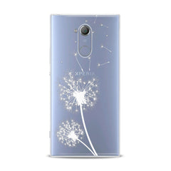 Lex Altern TPU Silicone Sony Xperia Case White Dandelion