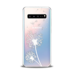 Lex Altern TPU Silicone Samsung Galaxy Case White Dandelion