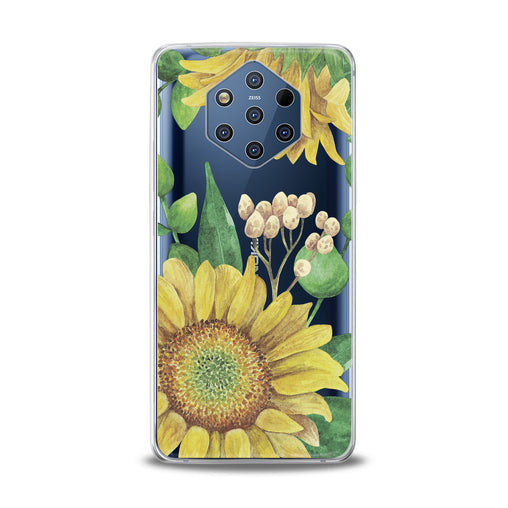 Lex Altern Watercolor Sunflower Nokia Case