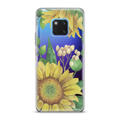 Lex Altern TPU Silicone Huawei Honor Case Watercolor Sunflower