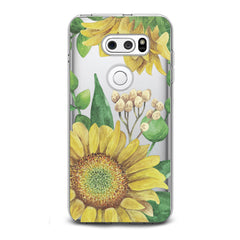 Lex Altern TPU Silicone LG Case Watercolor Sunflower