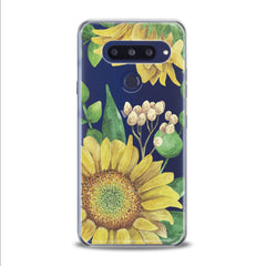 Lex Altern TPU Silicone LG Case Watercolor Sunflower
