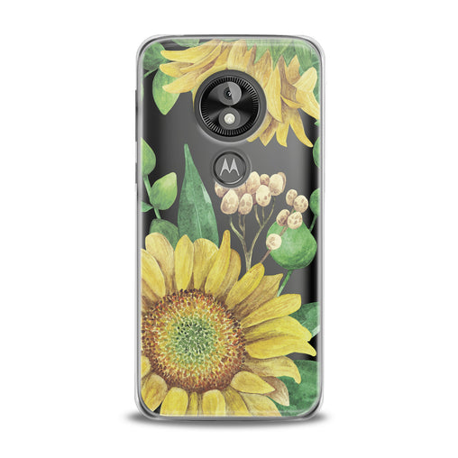 Lex Altern Watercolor Sunflower Motorola Case