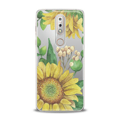 Lex Altern TPU Silicone Nokia Case Watercolor Sunflower