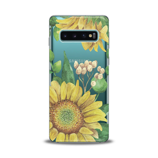Lex Altern Watercolor Sunflower Samsung Galaxy Case