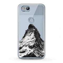 Lex Altern TPU Silicone Google Pixel Case Snowy Mountain
