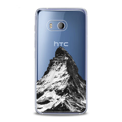 Lex Altern TPU Silicone HTC Case Snowy Mountain