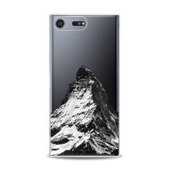 Lex Altern TPU Silicone Sony Xperia Case Snowy Mountain