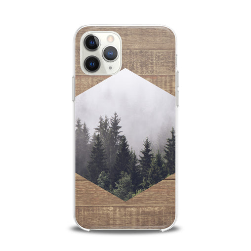 Lex Altern TPU Silicone iPhone Case Geometric Forest Pattern