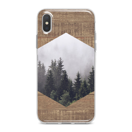 Lex Altern Geometric Forest Pattern Phone Case for your iPhone & Android phone.