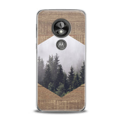 Lex Altern TPU Silicone Motorola Case Geometric Forest Pattern
