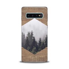 Lex Altern TPU Silicone Samsung Galaxy Case Geometric Forest Pattern