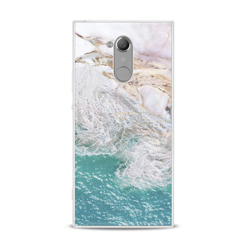 Lex Altern Sea Marble Pattern Sony Xperia Case