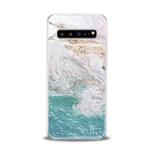 Lex Altern Sea Marble Pattern Samsung Galaxy Case