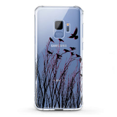 Lex Altern TPU Silicone Samsung Galaxy Case Amazing Raven Pattern