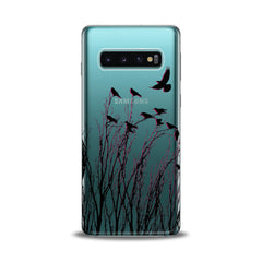 Lex Altern TPU Silicone Samsung Galaxy Case Amazing Raven Pattern