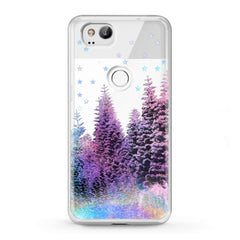 Lex Altern TPU Silicone Google Pixel Case Colorful Forest Theme