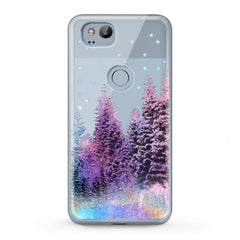 Lex Altern TPU Silicone Google Pixel Case Colorful Forest Theme