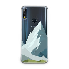Lex Altern TPU Silicone Asus Zenfone Case Mountain Abstract Pattern