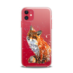 Lex Altern TPU Silicone iPhone Case Painted Fox Theme