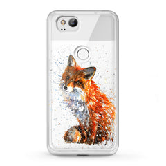Lex Altern TPU Silicone Google Pixel Case Painted Fox Theme