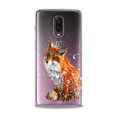 Lex Altern TPU Silicone OnePlus Case Painted Fox Theme