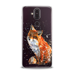 Lex Altern TPU Silicone Nokia Case Painted Fox Theme