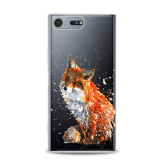 Lex Altern Painted Fox Theme Sony Xperia Case