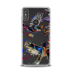 Lex Altern TPU Silicone Motorola Case Watercolor Birds