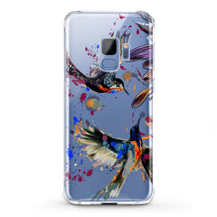 Lex Altern TPU Silicone Phone Case Watercolor Birds