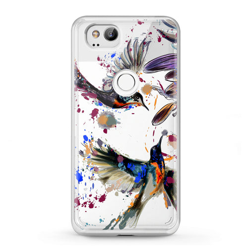 Lex Altern Google Pixel Case Watercolor Birds
