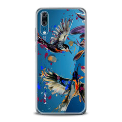 Lex Altern TPU Silicone Huawei Honor Case Watercolor Birds