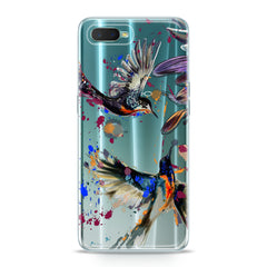 Lex Altern TPU Silicone Oppo Case Watercolor Birds